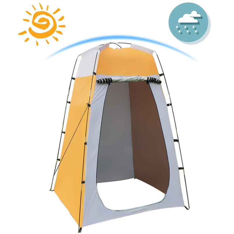Cheap Goat Tents Outdoor Shower Bath Tent Camping Privacy Toilet Tent Portable Changing Room Fits One Person Sun Protection Quickly Build   